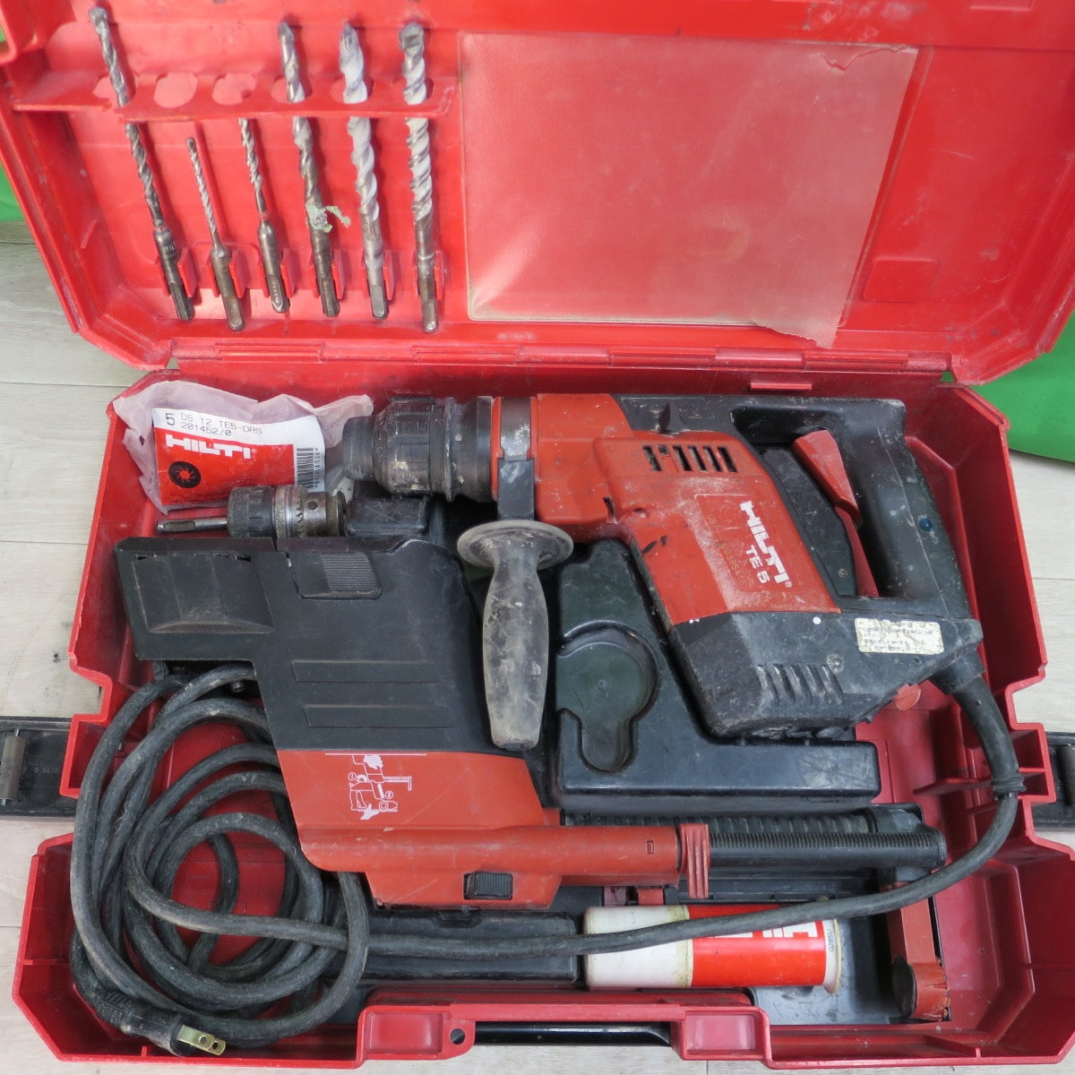[送料無料] 付属品付き☆HILTI ヒルティ ハンマードリル TE5 TE5-DRS 電動 工具 ハンマドリル ハツリ はつり 機☆
