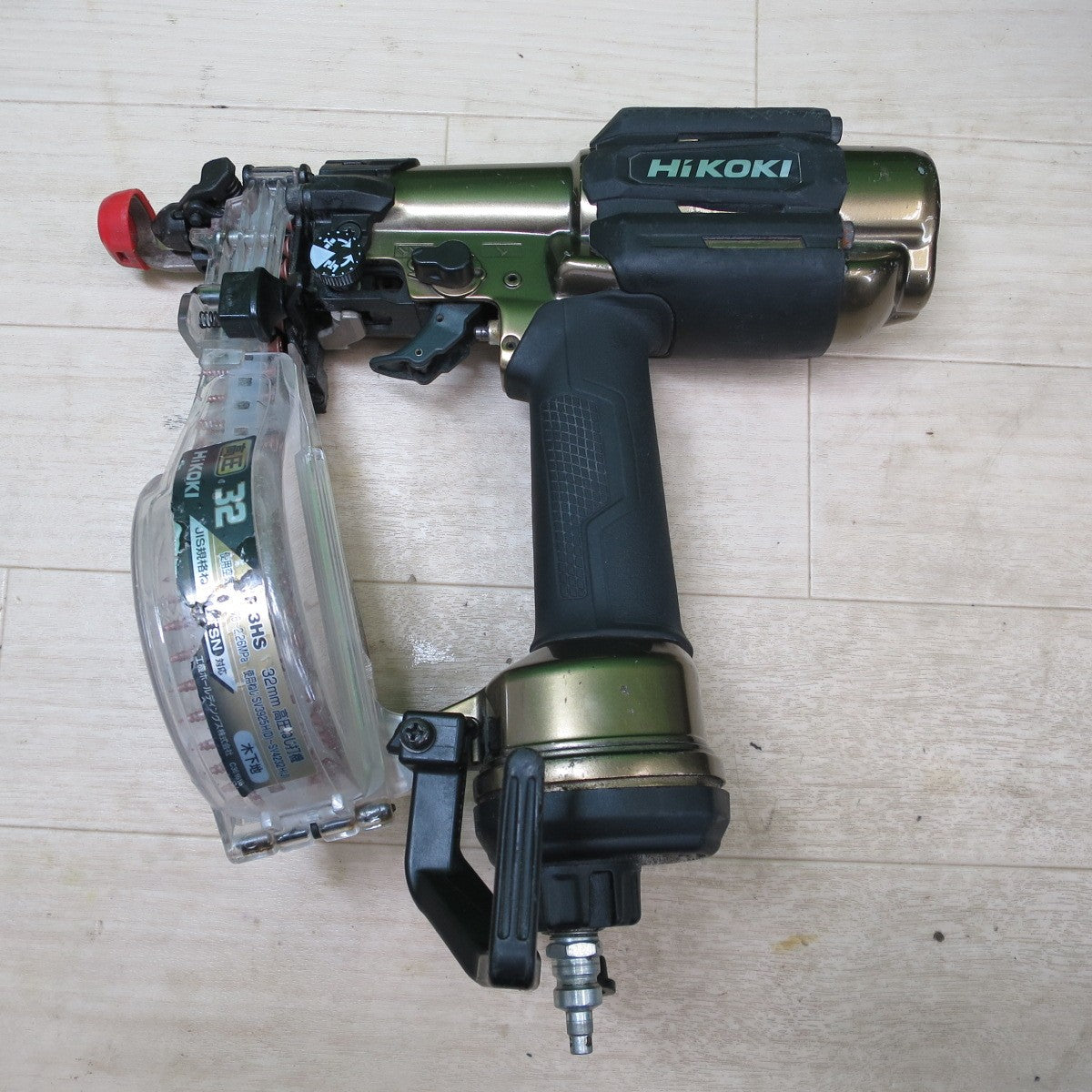 キレイ☆HiKOKI ハイコーキ 32mm 高圧 ねじ 打ち 機 WF3HS ビス ネジ 打 機 エアー ツール 工具☆