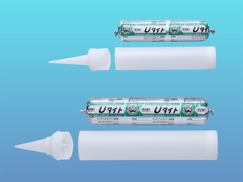 ●複数在庫有●[送料無料] 未使用！30本入◆吉野石膏 タイガー Uタイト F-25LM-8020 クリーム 320ml ポリウレタン系1成分形 遮音 止水 シーリング材◆