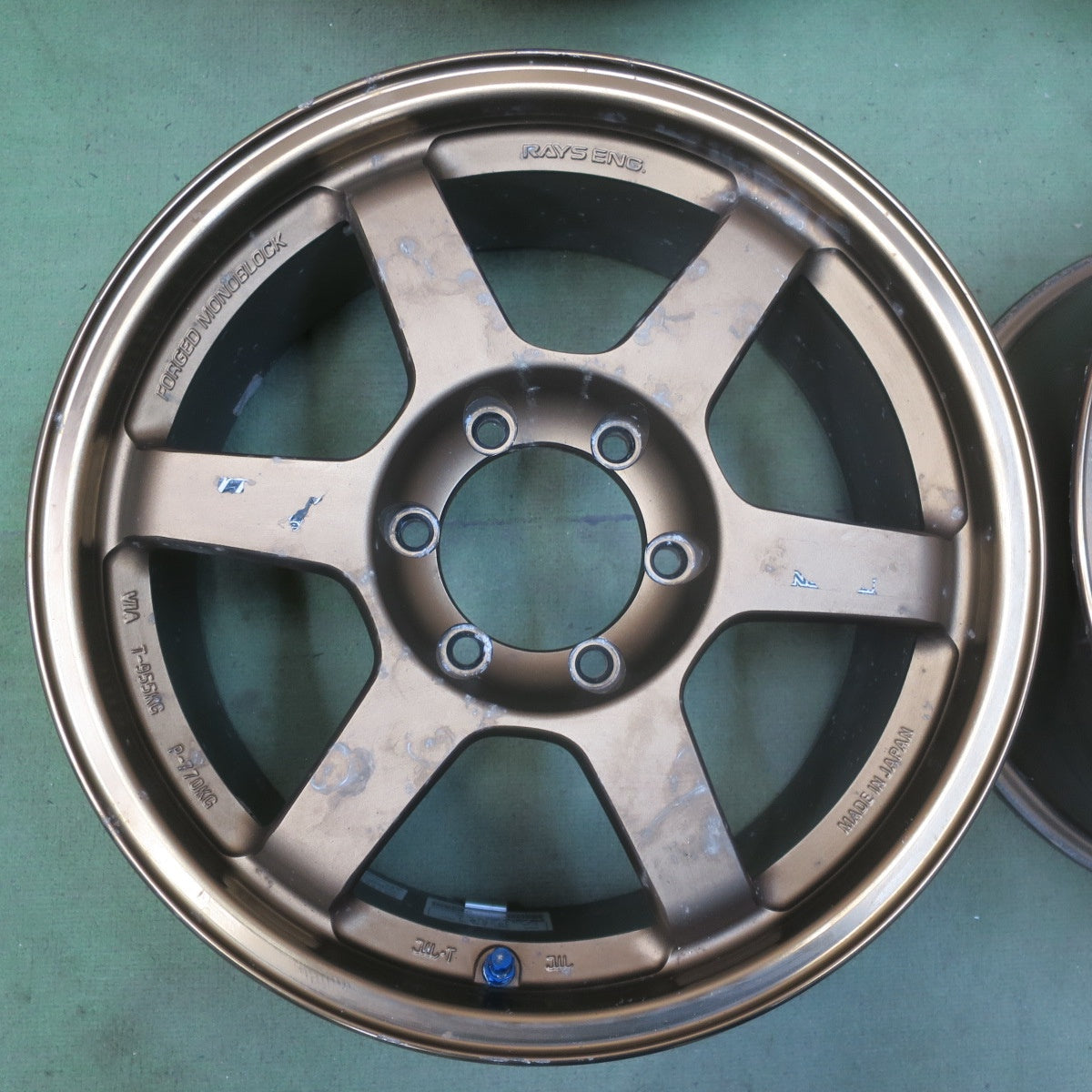 4本価格★RAYS VR TE37 MONOBLOCK 鍛造 18インチ ホイール レイズ モノブロック 18×8.0J PCD139.7/6H★6061403イホ