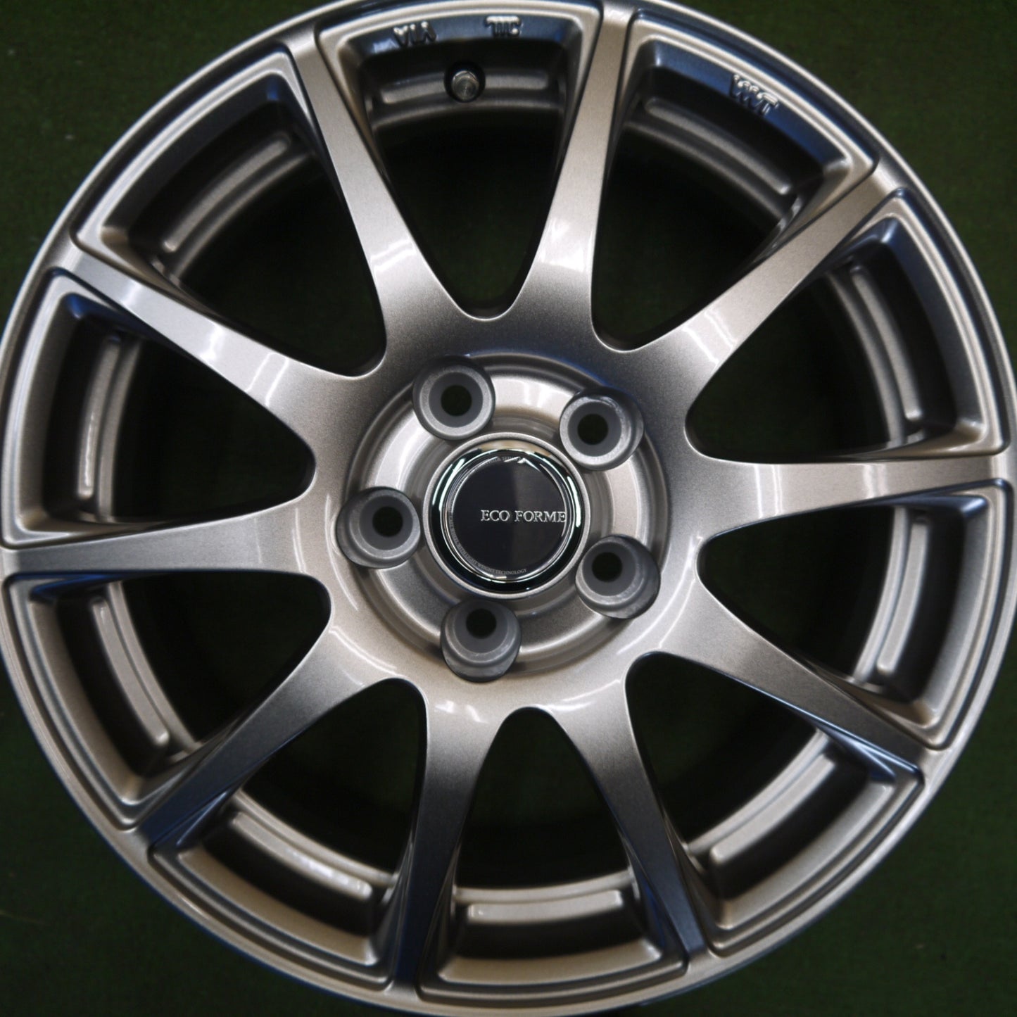 未使用★ECO FORME SE-23 エコフォルム 15インチ ホイール 15×6J PCD100/5H★6042210Hホ