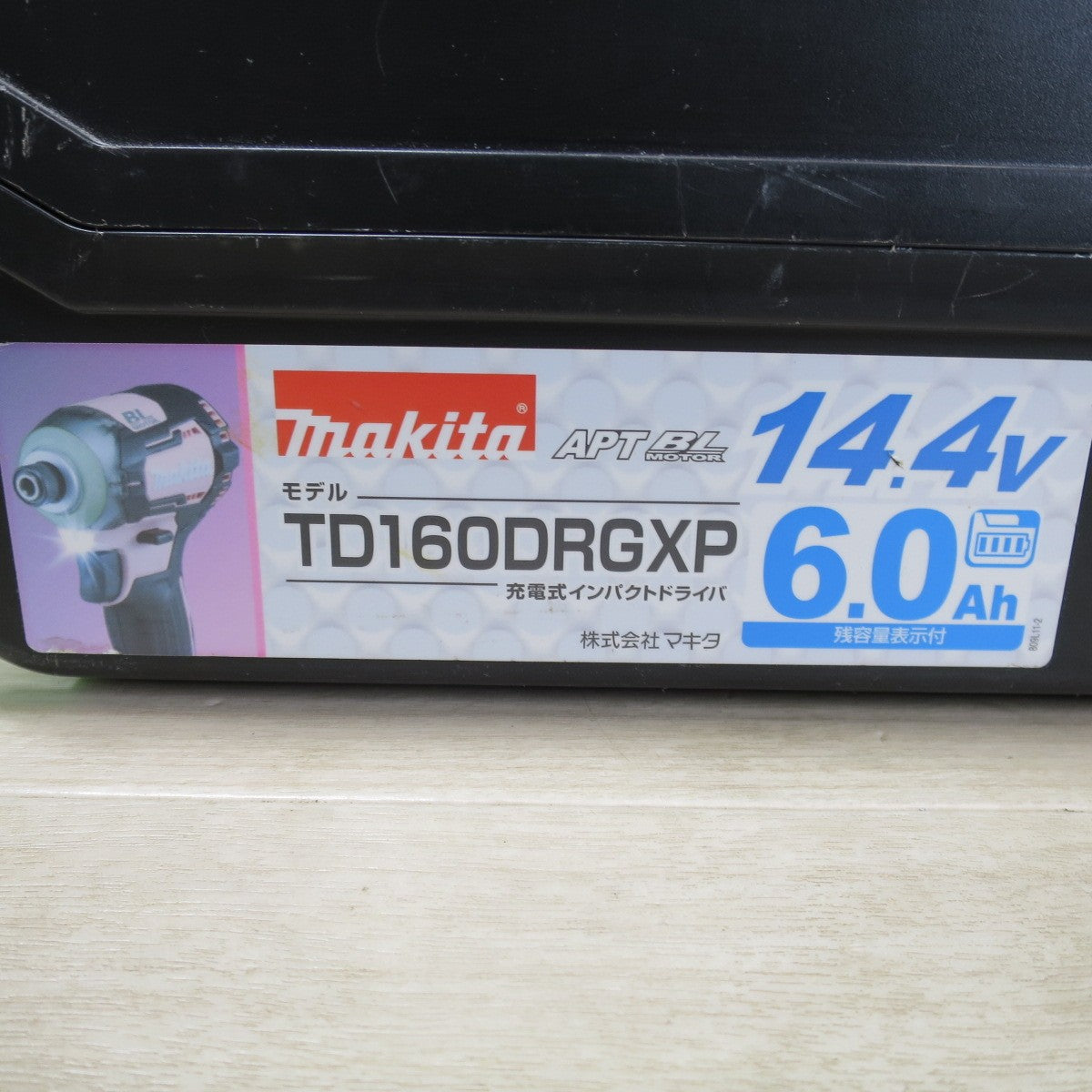 [送料無料] バッテリー2個☆マキタ 充電式 インパクトドライバ TD160D RGXP 電動 工具 14.4V makita ピンク 6.0Ah 3.0Ah☆