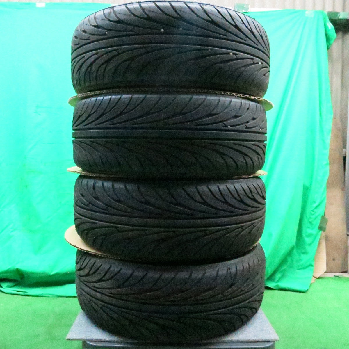 *送料無料* バリ溝！20年！ほぼ10分★軽カー 165/35R17 M´zSPEED J スパイダートラップ ナンカン ウルトラ スポーツ NS-2 PCD100/4H★4050108ナノ