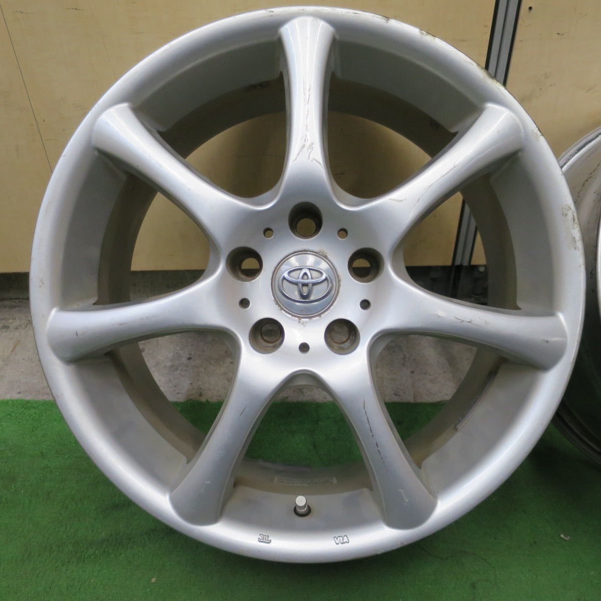 4本価格★トヨタ エスティマ 等 純正 ホイール 18インチ 18×8JJ PCD114.3/5H★6070803NGホ