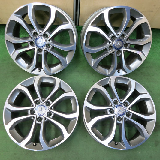 キレイ★ベンツ Cクラス W205 純正 ホイール 17インチ 17×7J PCD112/5H★5041808SYホ