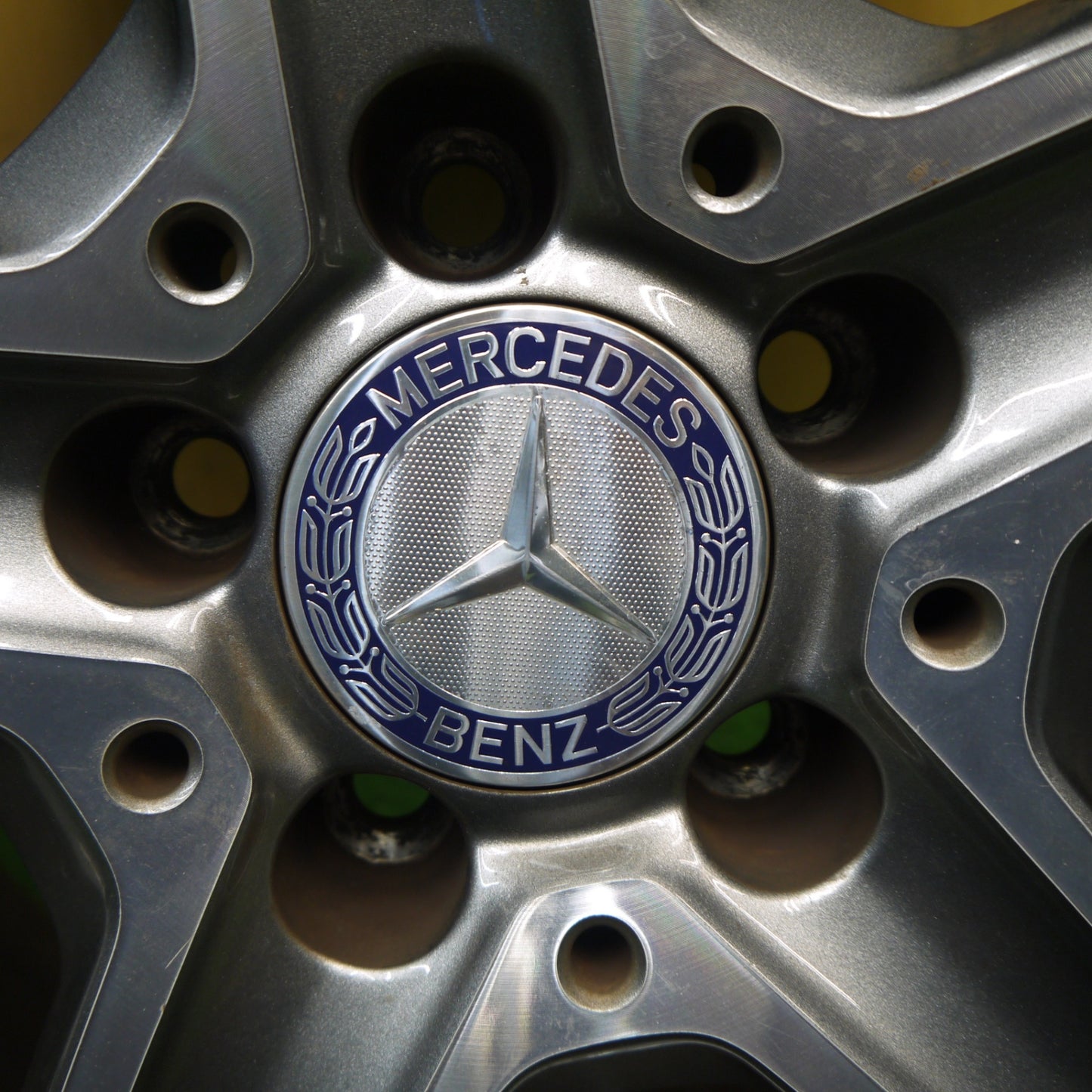 4本価格★ベンツ Cクラス W205 純正 AMG ホイール 18インチ 18×7.5J 18×8.5J PCD112/5H★5061704Hホ