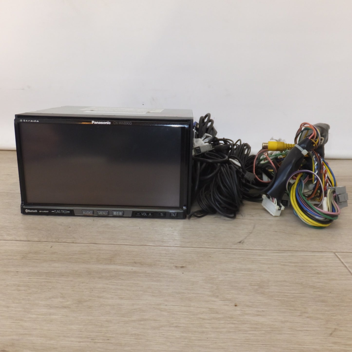 [送料無料] 現状品★パナソニック製 スバル 純正 HDDカーナビステーション CN-HW890DFA(20)★