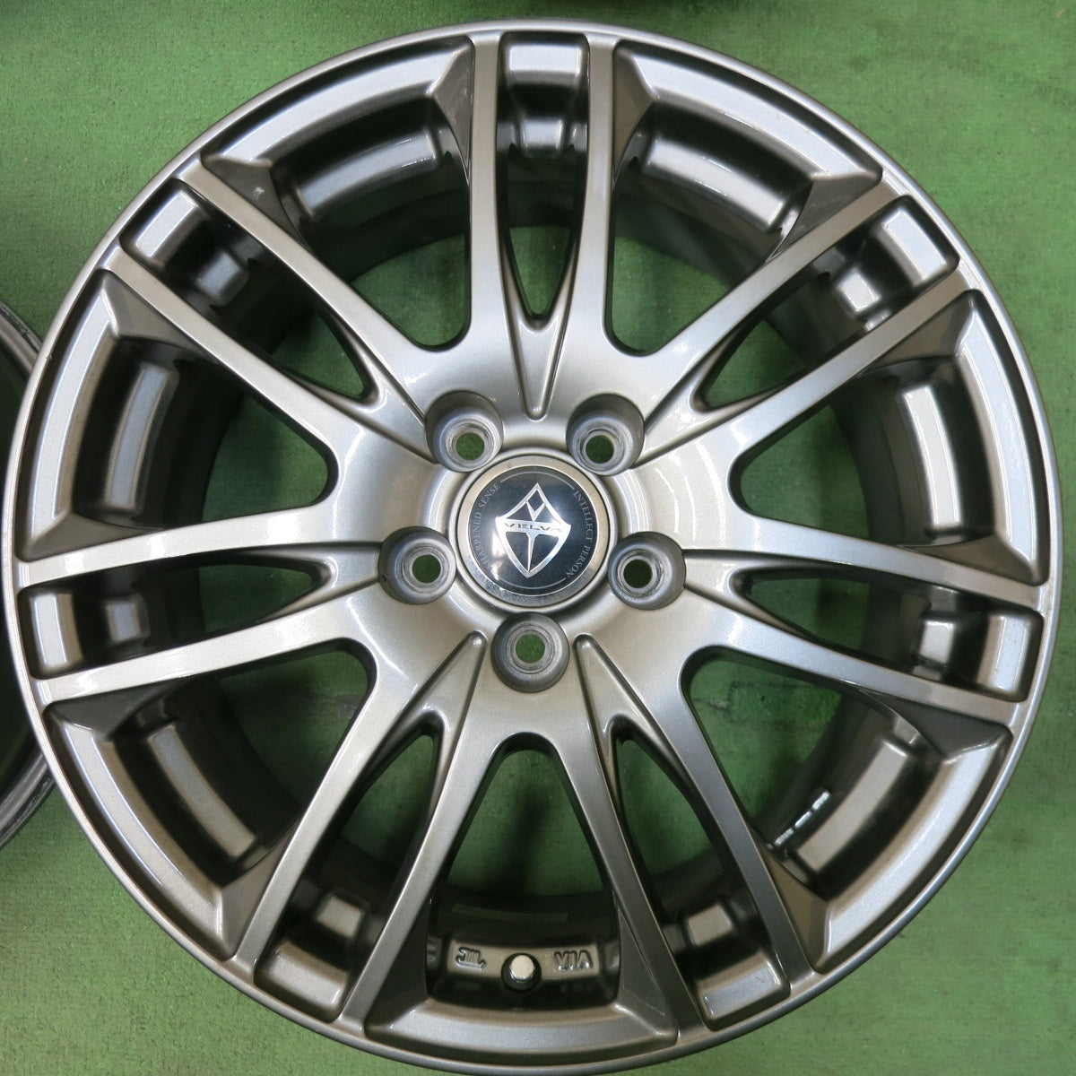 [送料無料] キレイ★レガシィ 等 VELVA weds ヴェルヴァ ウェッズ 16インチ ホイール 16×6.5J PCD100/5H★5031408SYホ