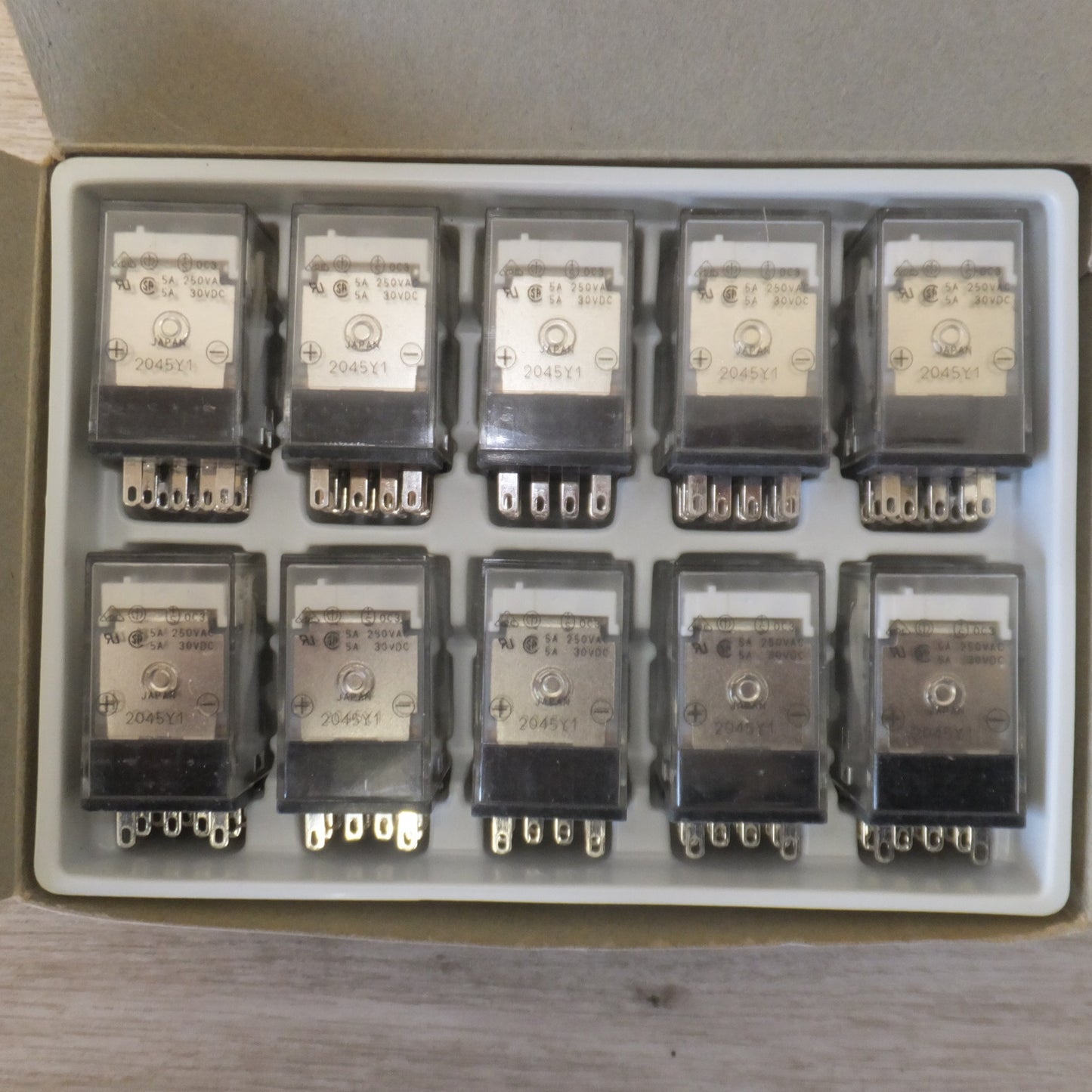 [送料無料] 未使用★オムロン OMRON ミニパワーリレー 各種 計 42個 セット★