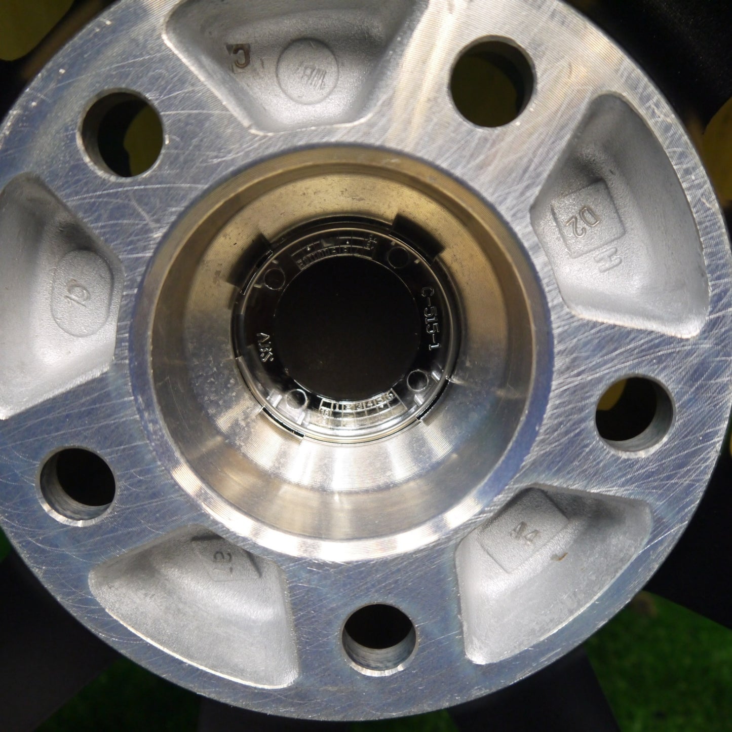 未使用！付属品付き！1本★BROCKEN LFM538 17インチ ホイール ブロッケン 17×7J PCD114.3/5H★5112514Hホ