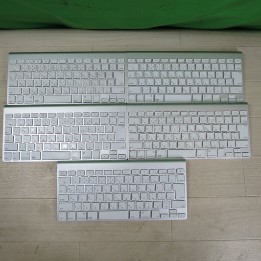 [送料無料] 5点まとめ売り☆Apple MAC ワイヤレス キーボード A1314 マック アップル 現状品☆