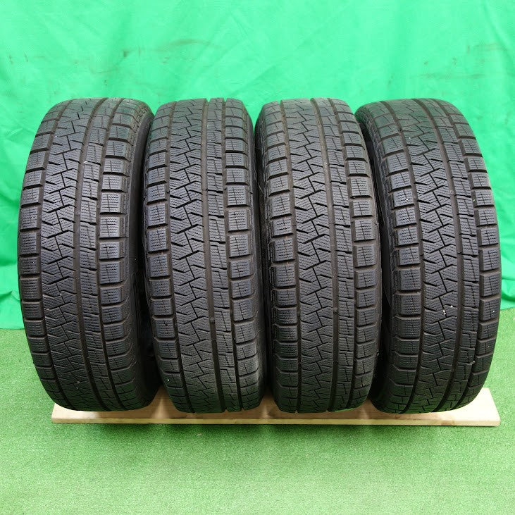 *送料無料* バリ溝！キレイ！21年製 9.5分以上★175/65R15 スタッドレス ピレリ アイスアシンメトリコ プラス Eurodesign ユーロデザイン PCD112/5H★3100701TNス