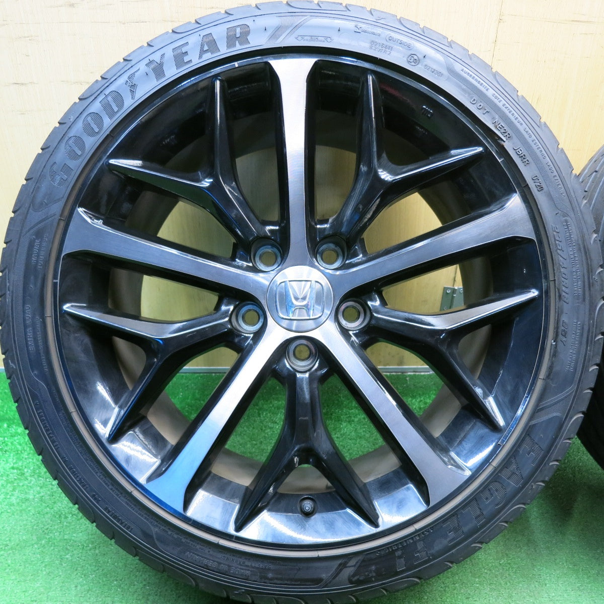 4本価格★ホンダ FK7 シビック 純正 235/40R18 グッドイヤー イーグル F1 18インチ PCD114.3/5H★6040510HAノ