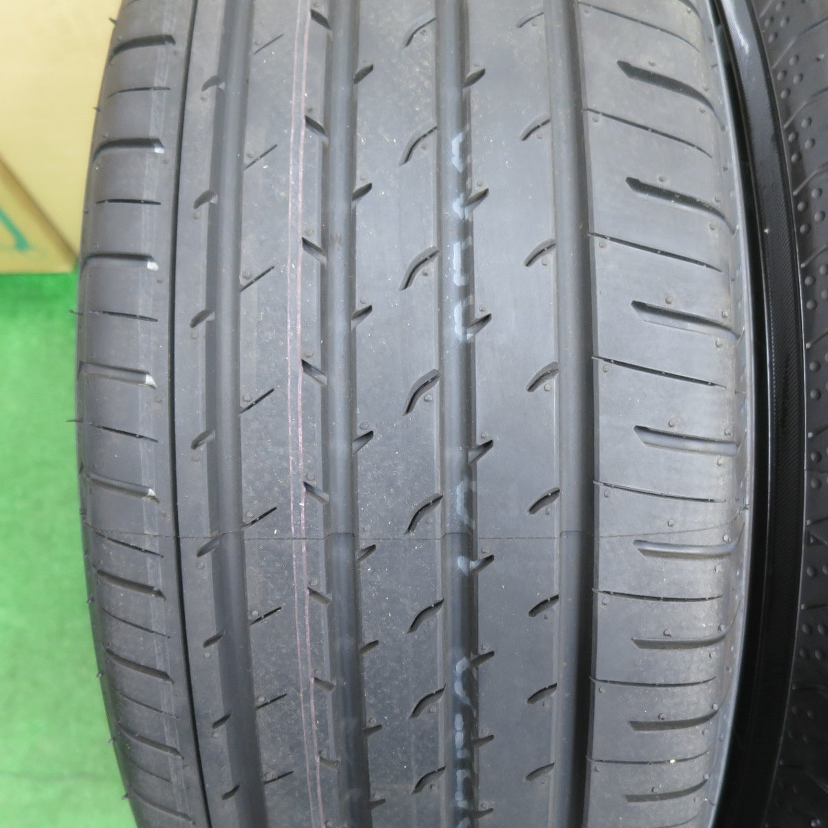 新車外し！26年★トヨタ 40系 アルファード ヴェルファイア 純正 225/65R17 ヨコハマ アドバン V03 17インチ PCD120/5H★6022301NKノ