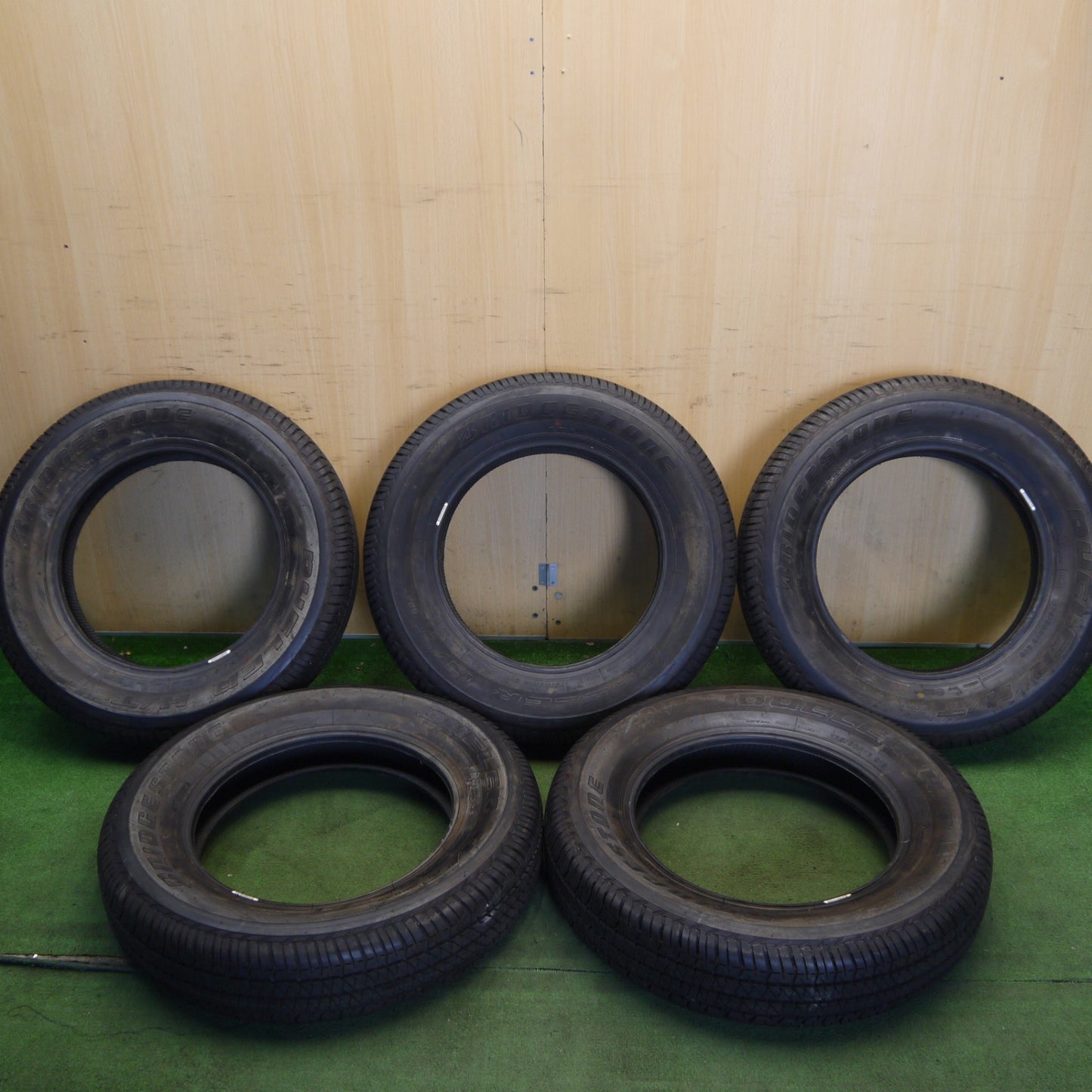 新車外し！5本★ジムニー 等 175/80R16 ブリヂストン デューラー H/T 684 Ⅱ DUELER タイヤ 16インチ★6052601Hノタ