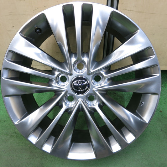 新車外し！1本★トヨタ 40系 アルファード ヴェルファイア Zグレード 純正 ホイール 18インチ 18×7J PCD120/5H★5101502ナホ