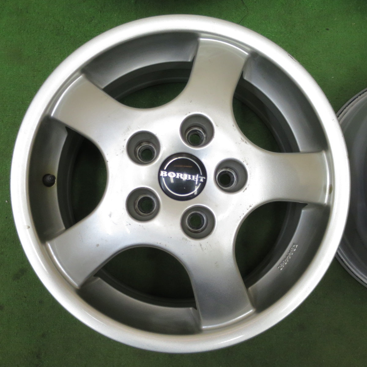 4本価格★BORBET type CB 15インチ ホイール ボルベット 15×6.5J PCD112/5H★6051304NGホ