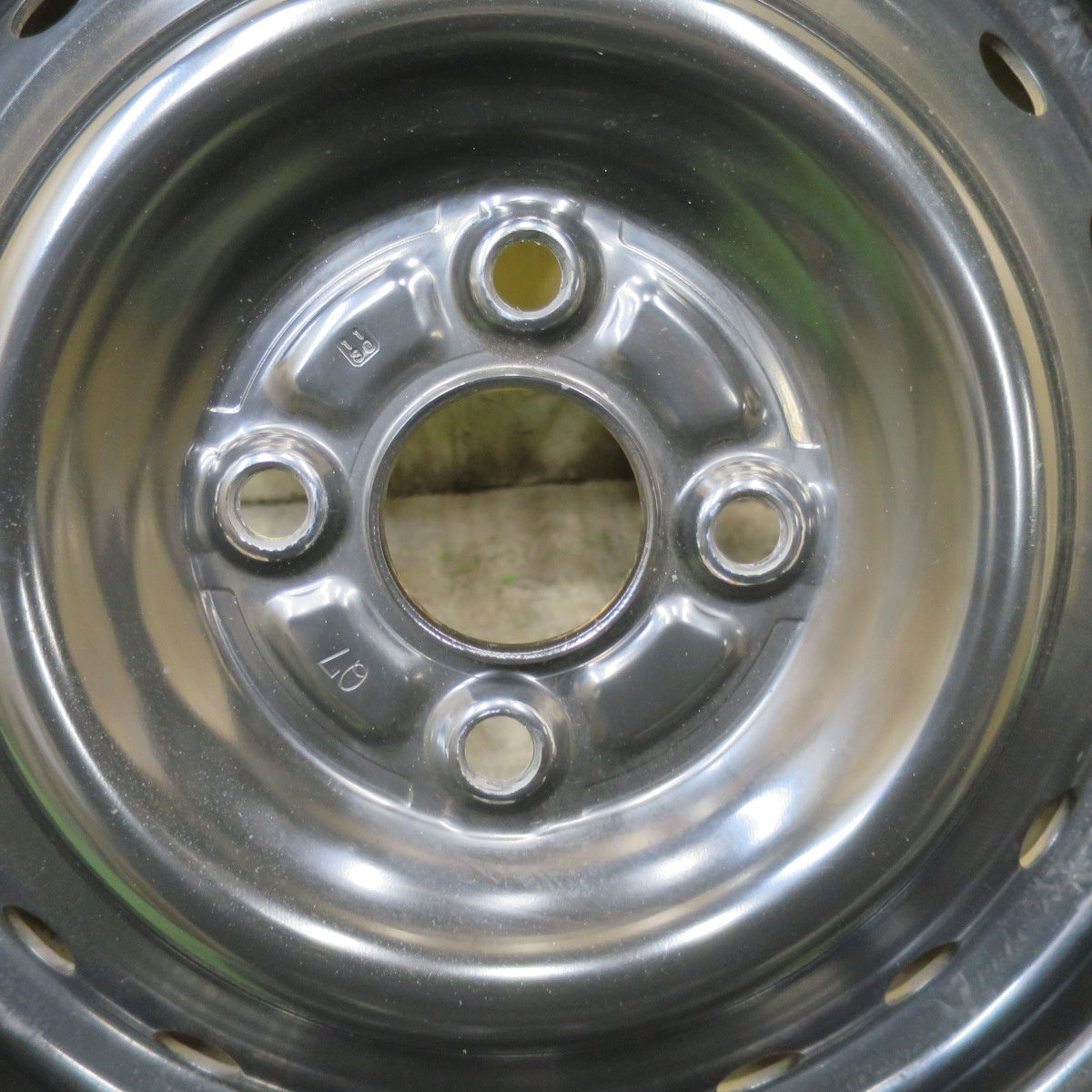 キレイ★155/65R14 ブリヂストン エコピア EP150 スチール ホイール 14インチ PCD100/4H★6020301ナノ