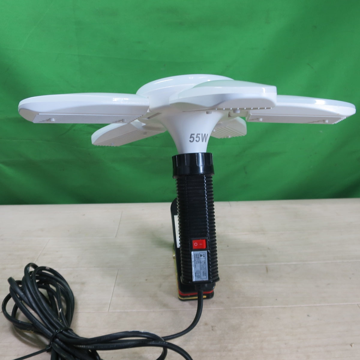 ☆高儀 5枚羽 LED クリップ ライト LL-55 100V 熱田資材 SUPER LUMINE X スーパールミネX 屋内用 110V 照明 機器 投光器☆