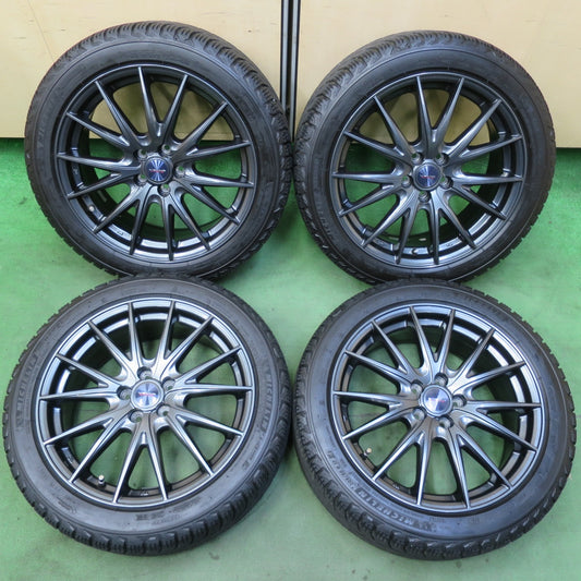 バリ溝！21年！キレイ！9.5分★インプレッサ 等 205/50R17 スタッドレス ミシュラン X-ICE SNOW VELVA SPORTZ ヴェルヴァ 17インチ PCD100/5H★5090612イス