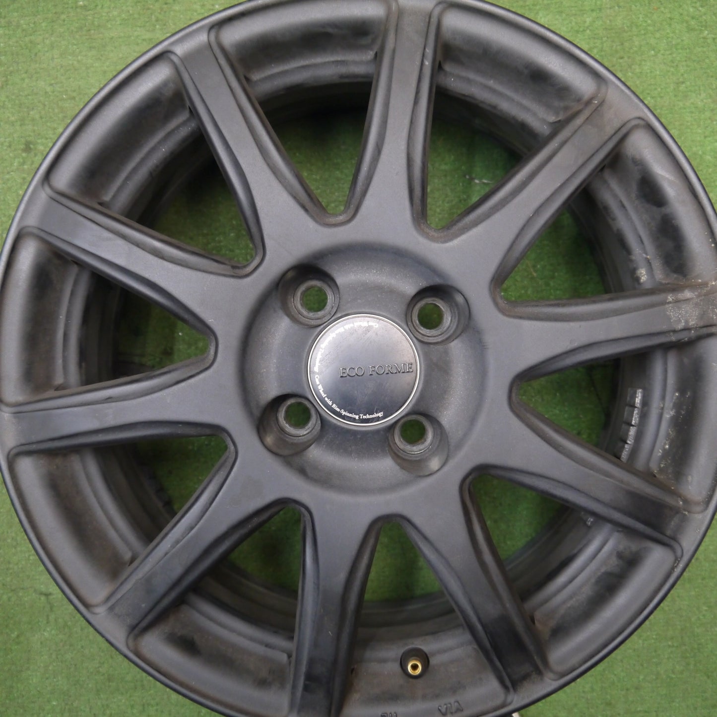 4本価格★FIAT フィアット 等 ECO FORME 15インチ ホイール エコフォルム 15×6J PCD98/4H★5062006Hホ