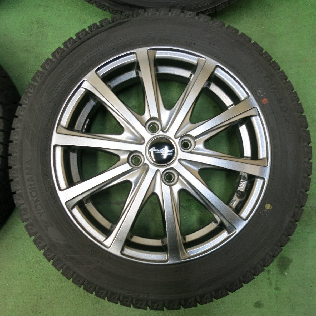バリ溝！23年！8.5分★スタッドレス 165/65R15 ヨコハマ アイスガード iG60 EuroSpeed MANARAY SPORT ユーロスピード マナレイ 15インチ PCD100/4H★5022804SYス