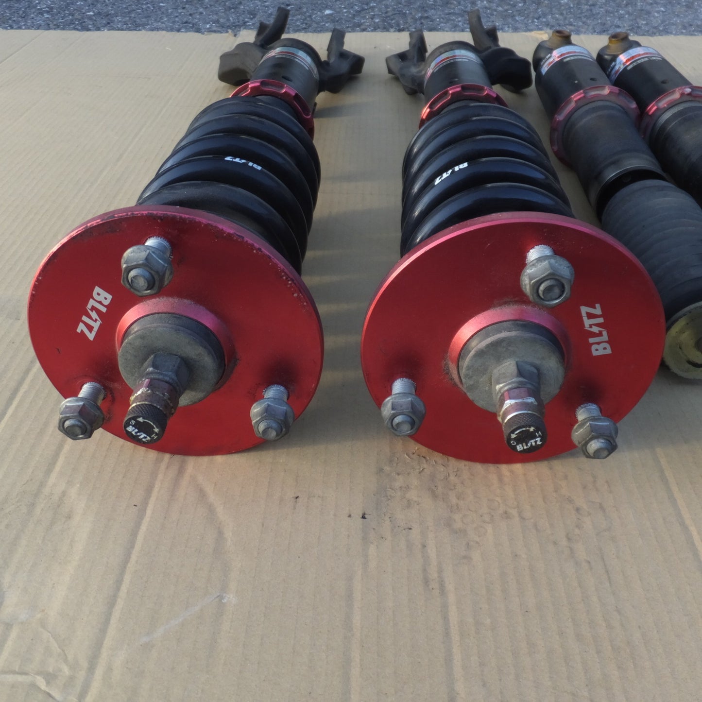 [送料無料] 現状品★ブリッツ BLITZ ホンダ エリシオン RR1～RR5 プレステージ 車高調 DAMPER ZZ-R　サスペンション 一式 セット★