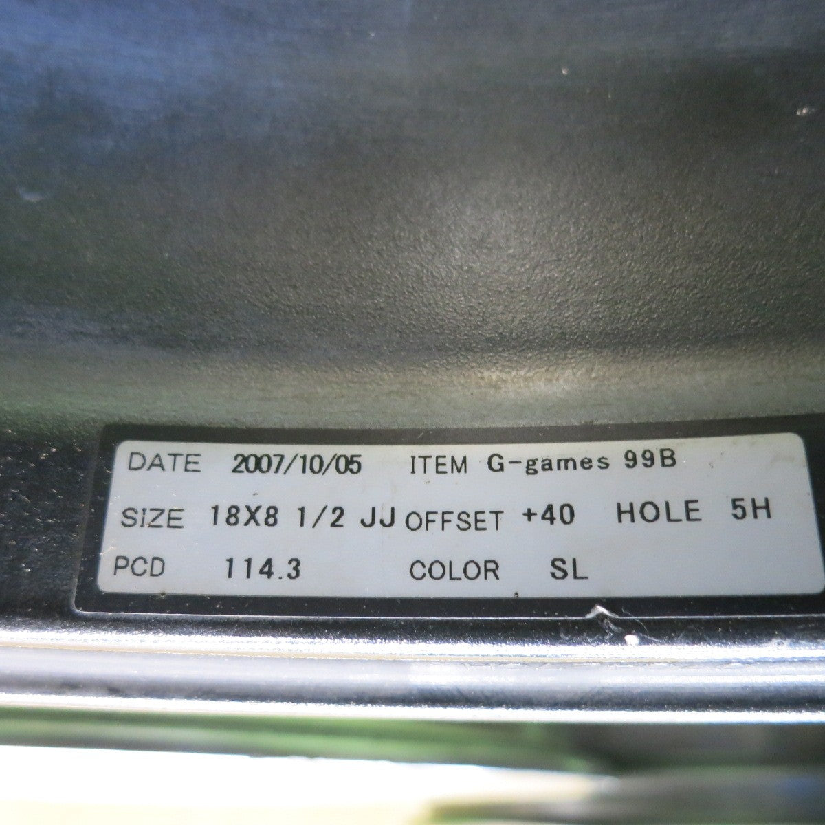4本価格★RAYS G-games 99B 18インチ ホイール レイズ 18×8.5JJ 18×9.5JJ PCD114.3/5H★6041201HAホ