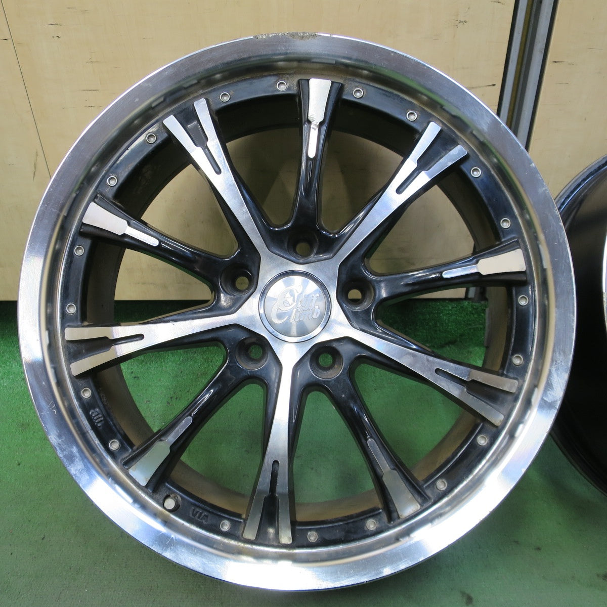4本価格★Cliff Climb TC-02 クリフクライム 18インチ ホイール 18×7J PCD114.3/5H★6073101NGホ
