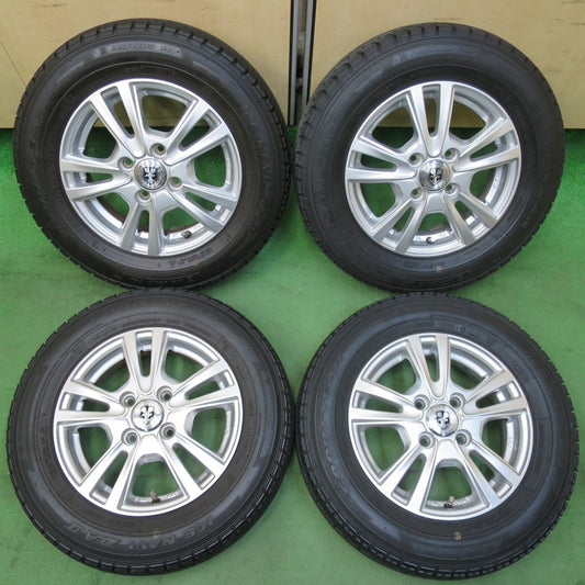 バリ溝！9.5分以上★スタッドレス 145/80R13 グッドイヤー アイスナビ ZEA2 JOKER ジョーカー 13インチ PCD100/4H★5031705イス