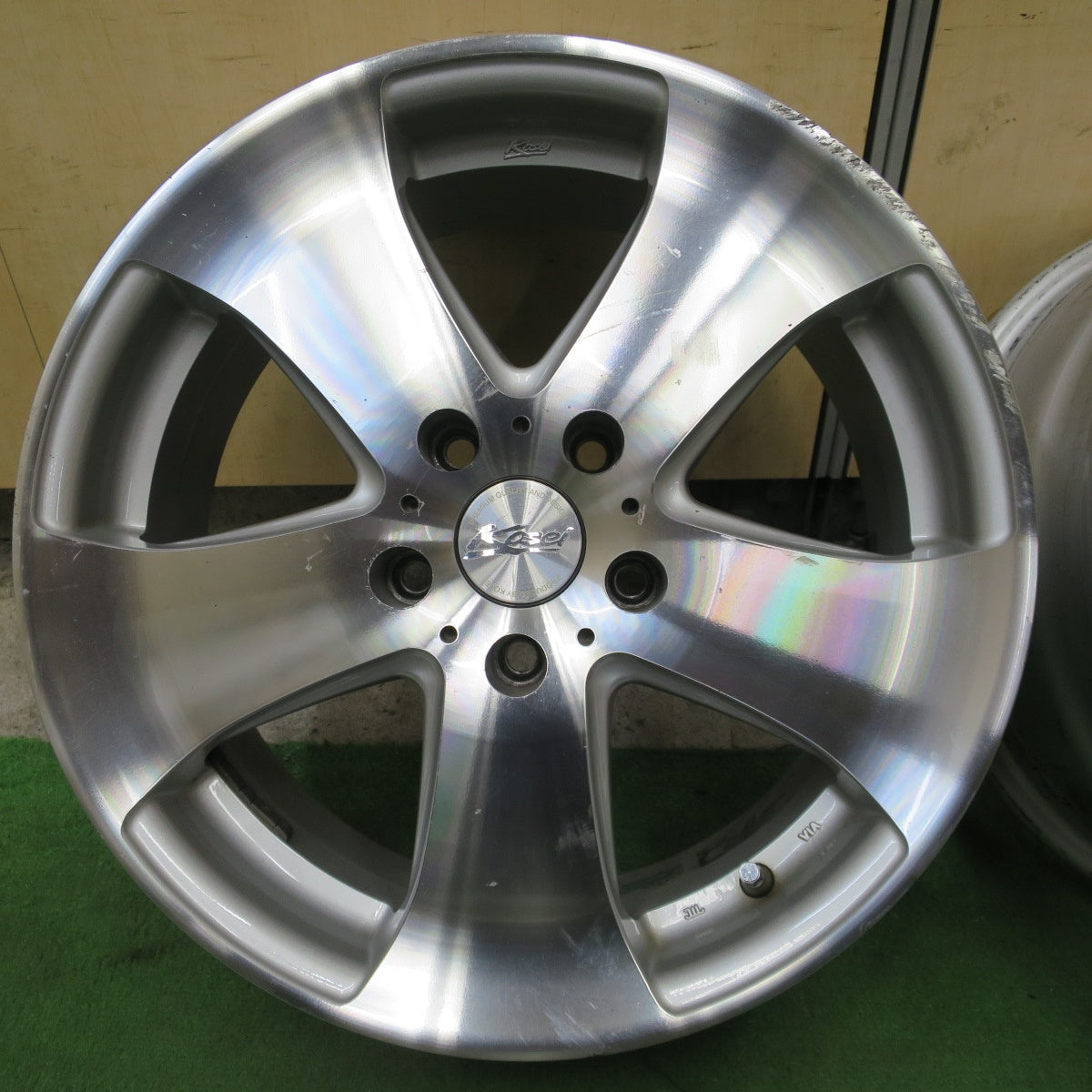 4本価格★Kosei CONCEPTO S03 17インチ ホイール コーセイ 光生 コンセプト 17×7J PCD114.3/5H★6061902NGホ