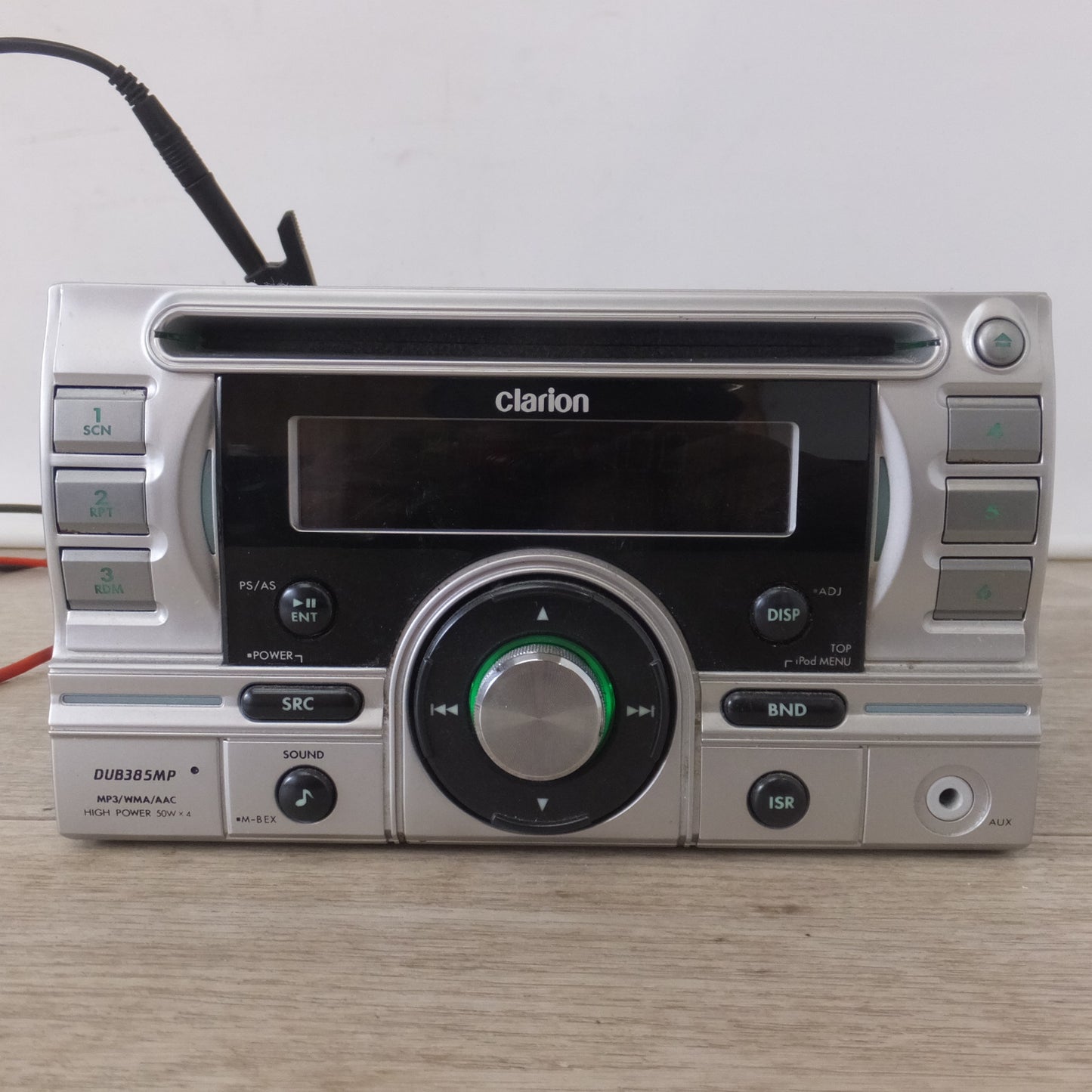 [送料無料] ★クラリオン clarion 2DIN CD USB MP3 WMA AAC レシーバー DUB385MP PA-3133A[43]★
