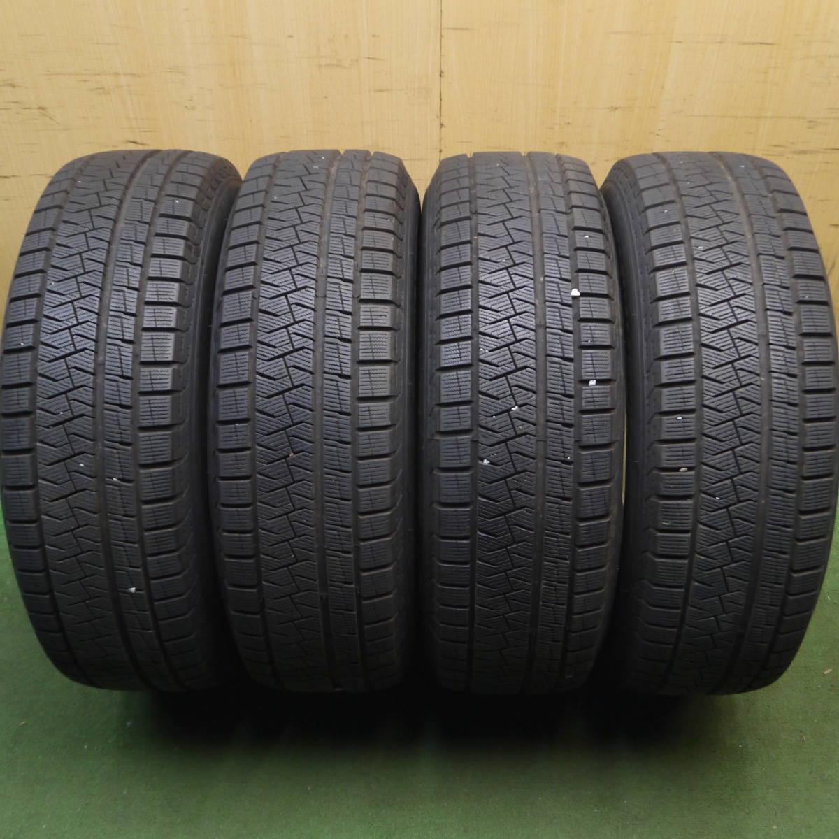 バリ溝！20年！9.5分★スタッドレス 225/65R17 ピレリ アイスアシンメトリコ プラス MWⅡ 17インチ PCD114.3/5H★4012702クス