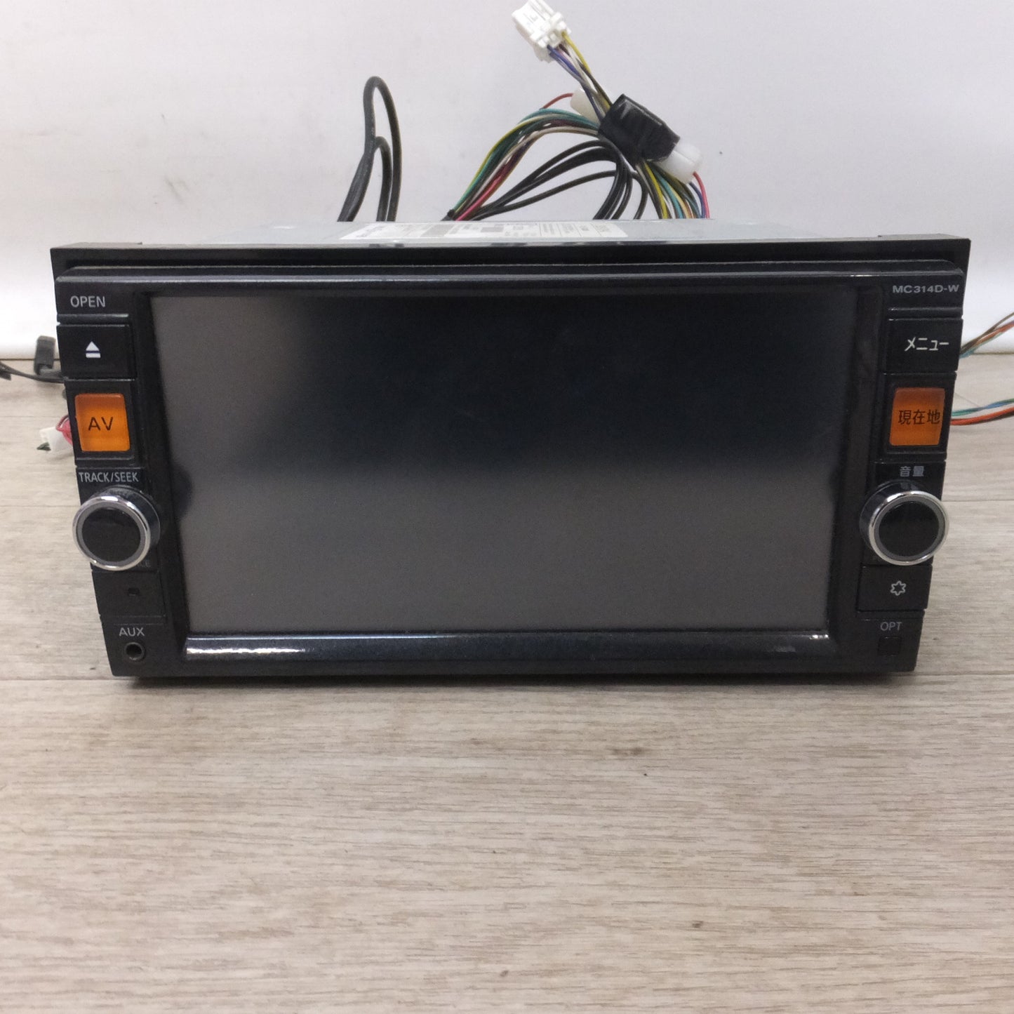 [送料無料] ★クラリオン製 日産 純正 オリジナルナビゲーションシステム MC314D-W B8260-C994C(66)★