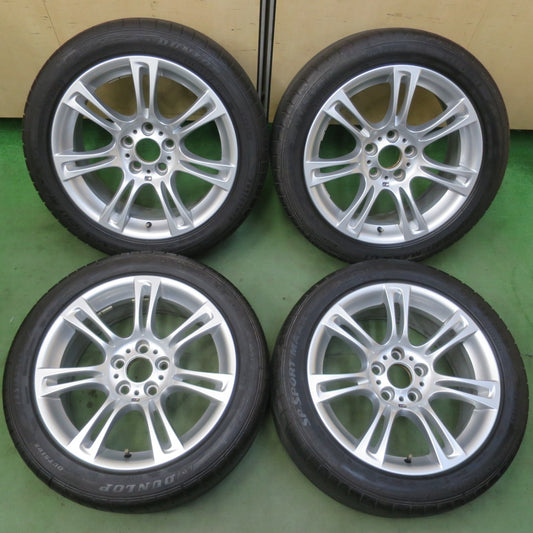 キレイ★BMW 5シリーズ F10 F11 Mスポーツ 純正 245/45R18 ダンロップ SPスポーツマックス GT DSST RSC ランフラット 18インチ PCD120/5H★6051208イノ