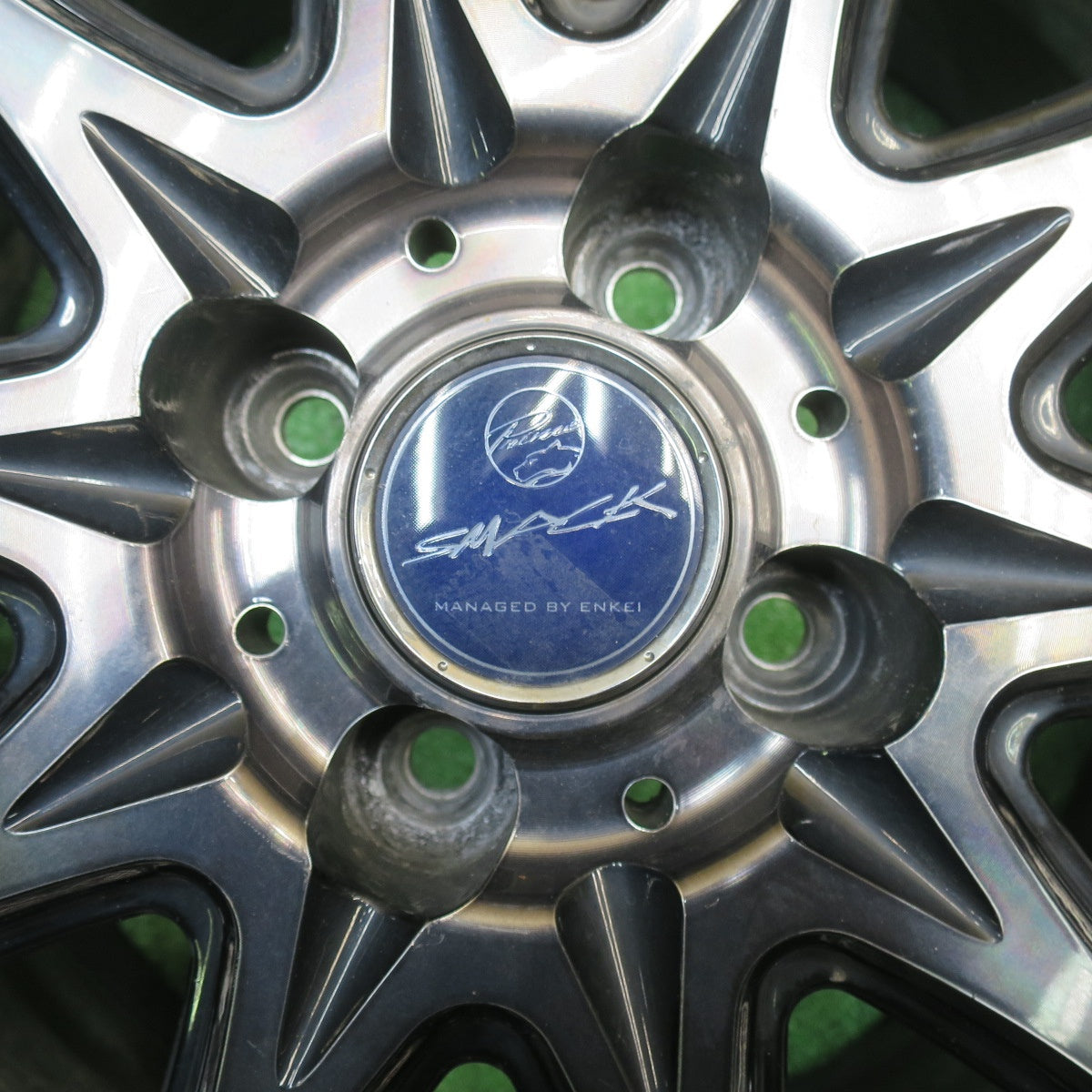 4本価格！21年★スタッドレス 175/65R15 ブリヂストン ブリザック VRX2 SMACK ENKEI スマック エンケイ 15インチ PCD100/4H★5110703NJス