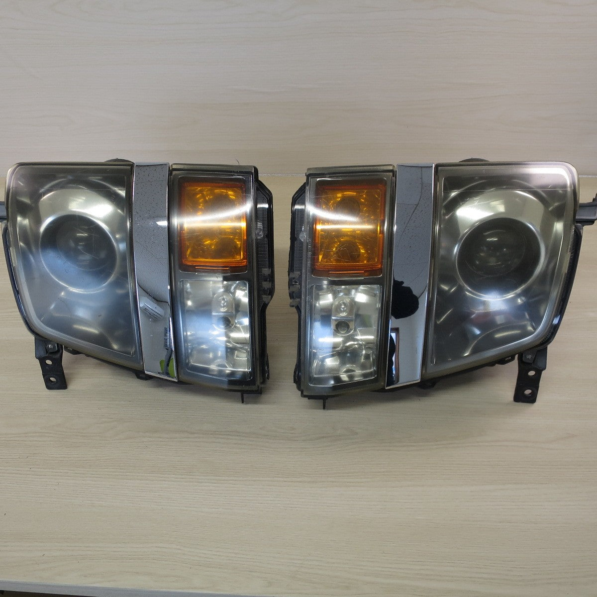 左右セット♪スズキ MH21S ワゴンR RR 純正 ヘッドライト KOITO 100-59052 照明 カー パーツ SUZUKI♪ [送料無料]