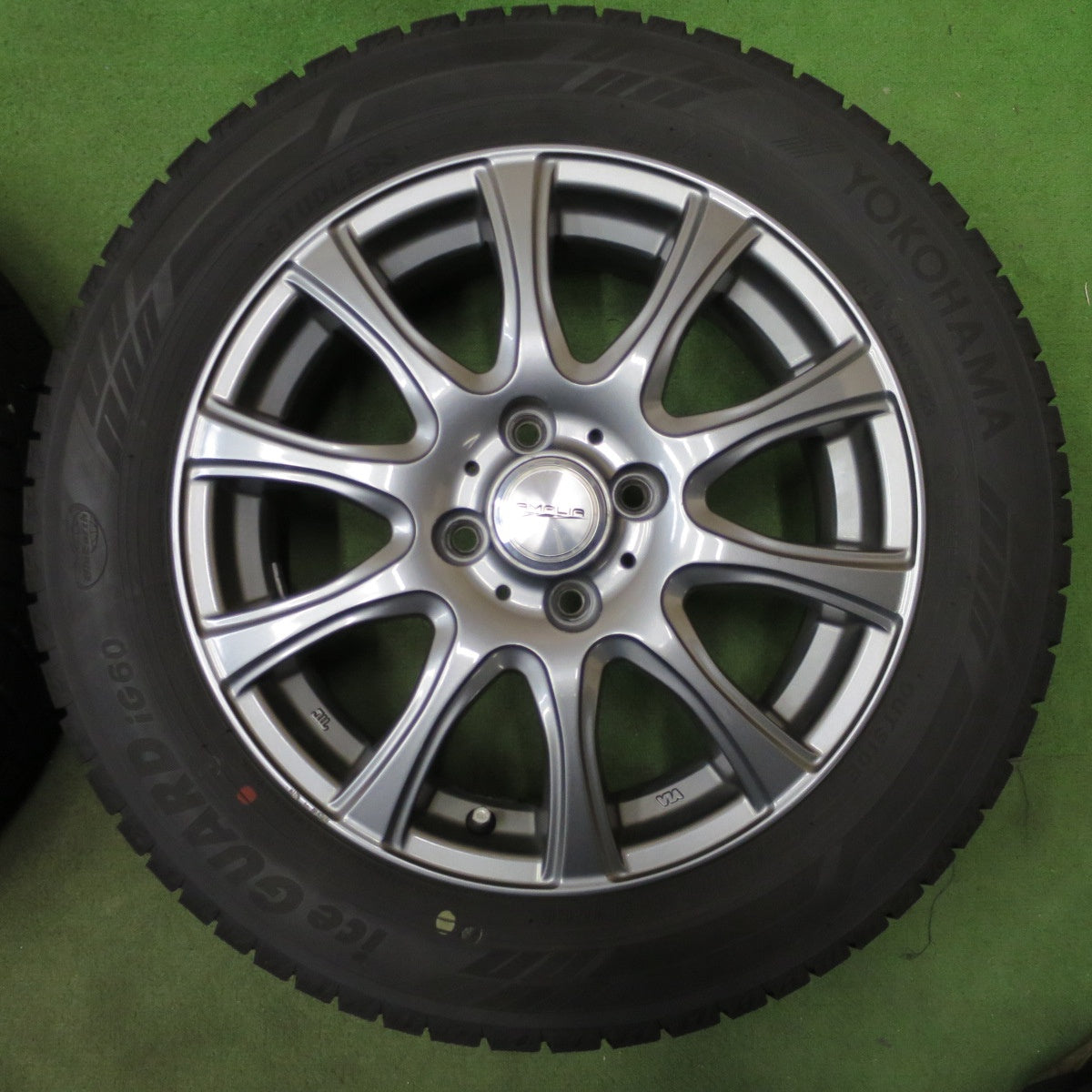 バリ溝！23年！9分◎スタッドレス 175/65R15 ヨコハマ アイスガード iG60 AMALIA アマリア 15インチ PCD100/4H◎6091402NGス
