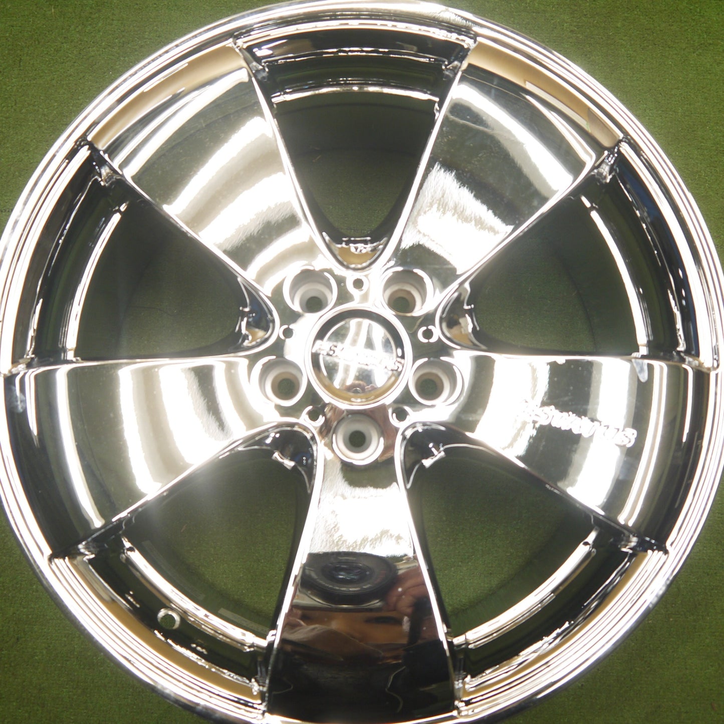 未使用！付属品付き★ESTATUS ML 19インチ ホイール 19×8.5J 19×9.5J エステイタス PCD114.3/5H★6022405Hホ