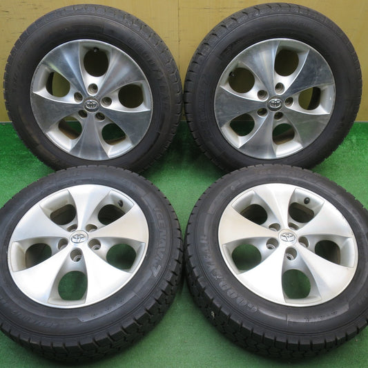 バリ溝！21年！9.5分★トヨタ 10系 アルファード ヴェルファイア 純正 225/60R17 スタッドレス グッドイヤー アイスナビ7 17インチ PCD114.3/5H★5121702NJス