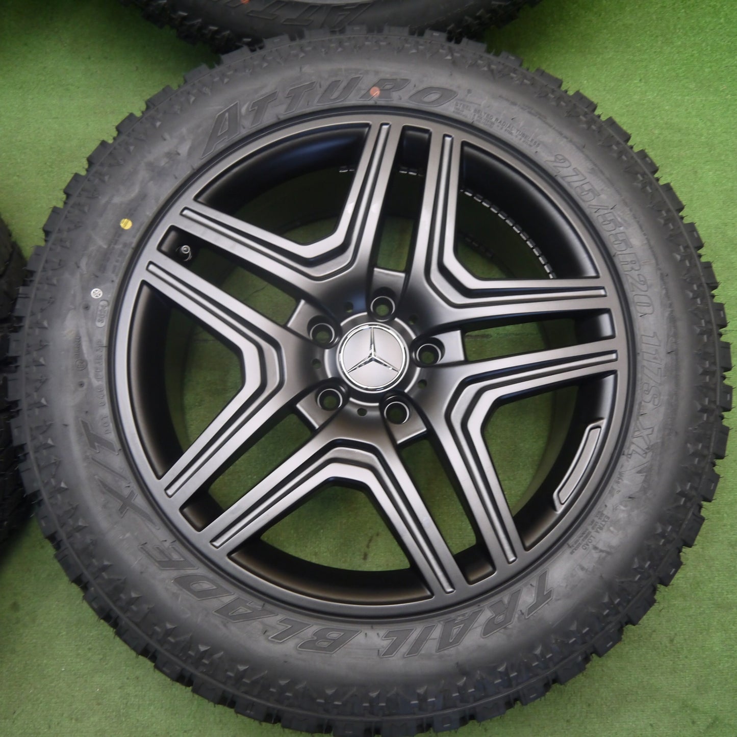 未使用！24年！付属品付き★ベンツ ゲレンデ 等 AMG 275/55R20 ATTURO TRAIL BLADE X/T 20インチ PCD130/5H★6060303KKノ