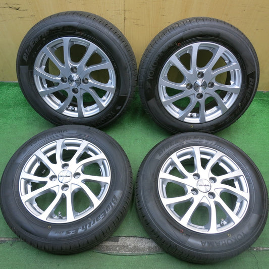 タイヤほぼ未使用！25年！キレイ★175/65R14 ヨコハマ BluEarth-ES ES32 Epsilon LA STRADA 阿部商会 14インチ ブルーアース PCD100/4H★5062809HAノ