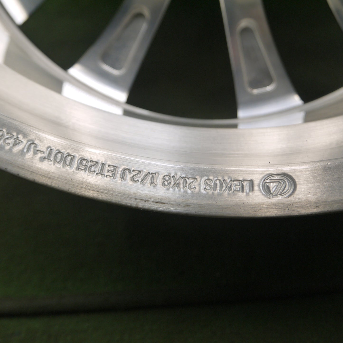 *送料無料* キレイ★レクサス LC500 純正 ホイール LC500C LC500h 21インチ 21×8.5J 21×9.5J PCD120/5H★4041914Hホ
