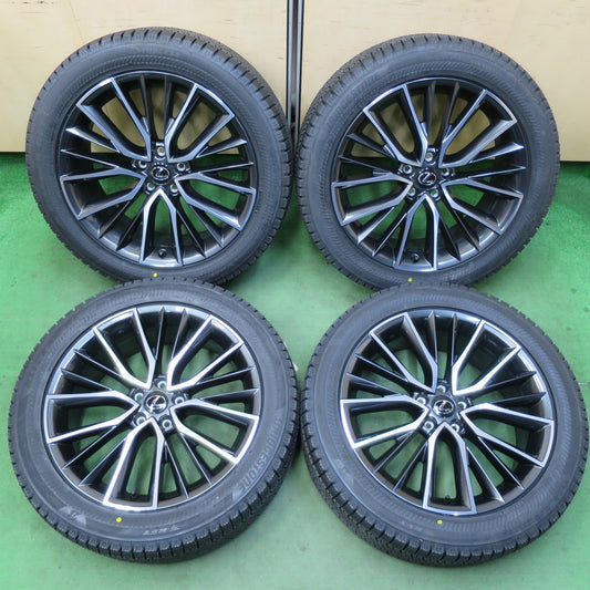 未使用！23年！センサー付★レクサス NX バージョンL 純正 235/50R20 スタッドレス ブリヂストン ブリザック RFT 20インチ PCD114.3/5H★5042107イス