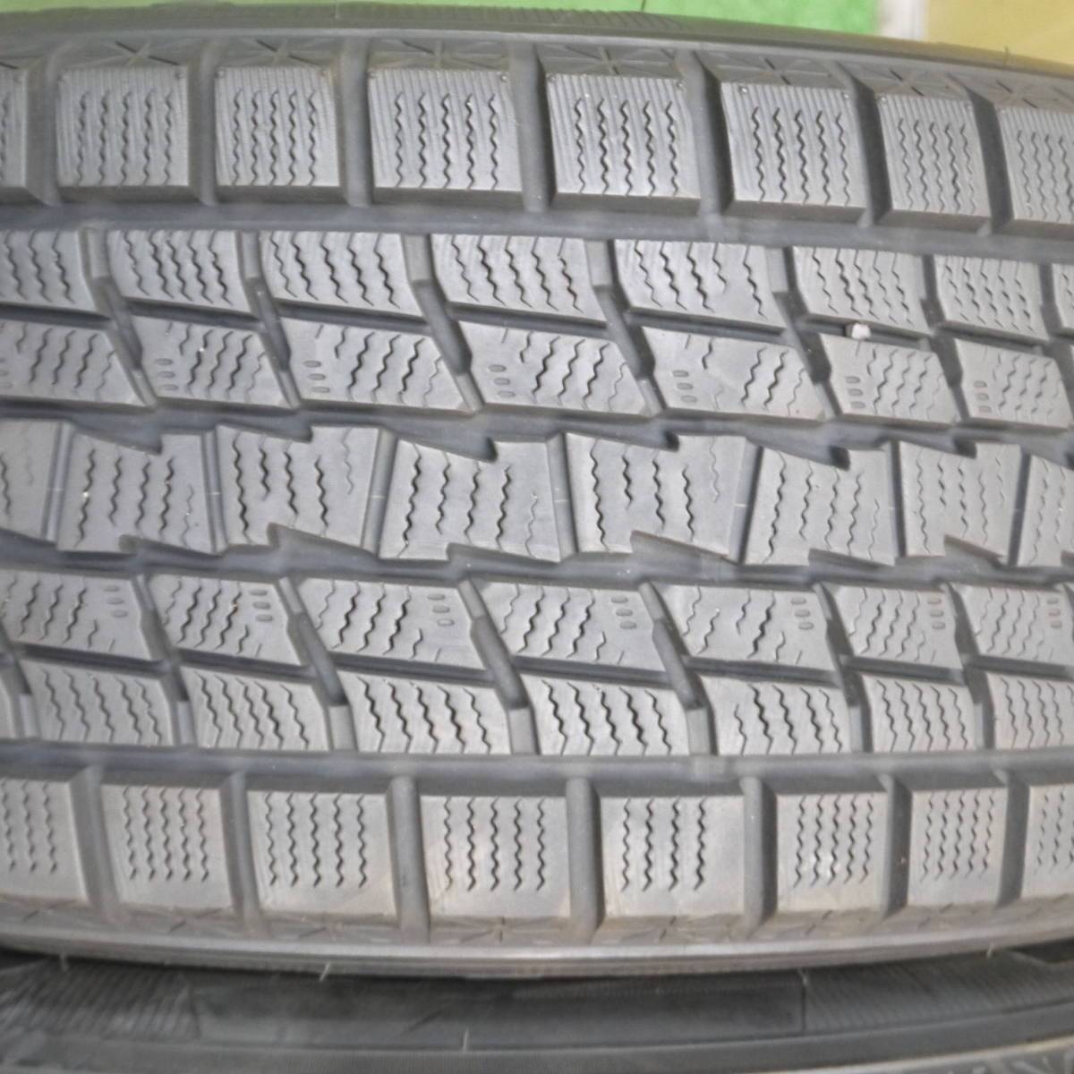 バリ溝 20年 キレイ 9.5分★ベンツ等 EUROBAHN 235/65R17 スタッドレス グッドイヤー アイスナビ SUV PCD112/5H★4012703クス