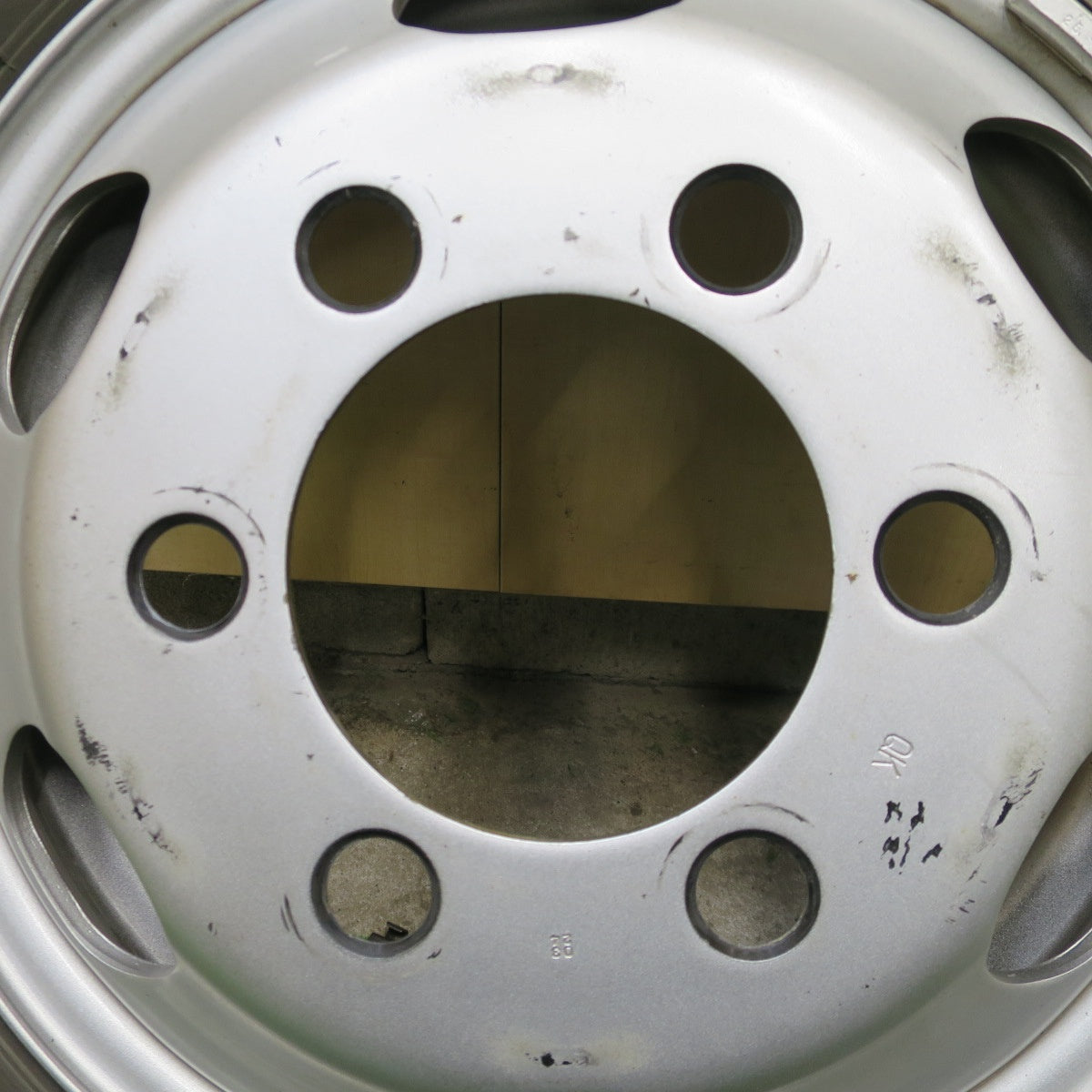 バリ溝！22年！8.5分！6本★トラック 175/75R15 103/101N ブリヂストン R202 スチール ホイール 15インチ PCD184.15/6H★6041501ナノ