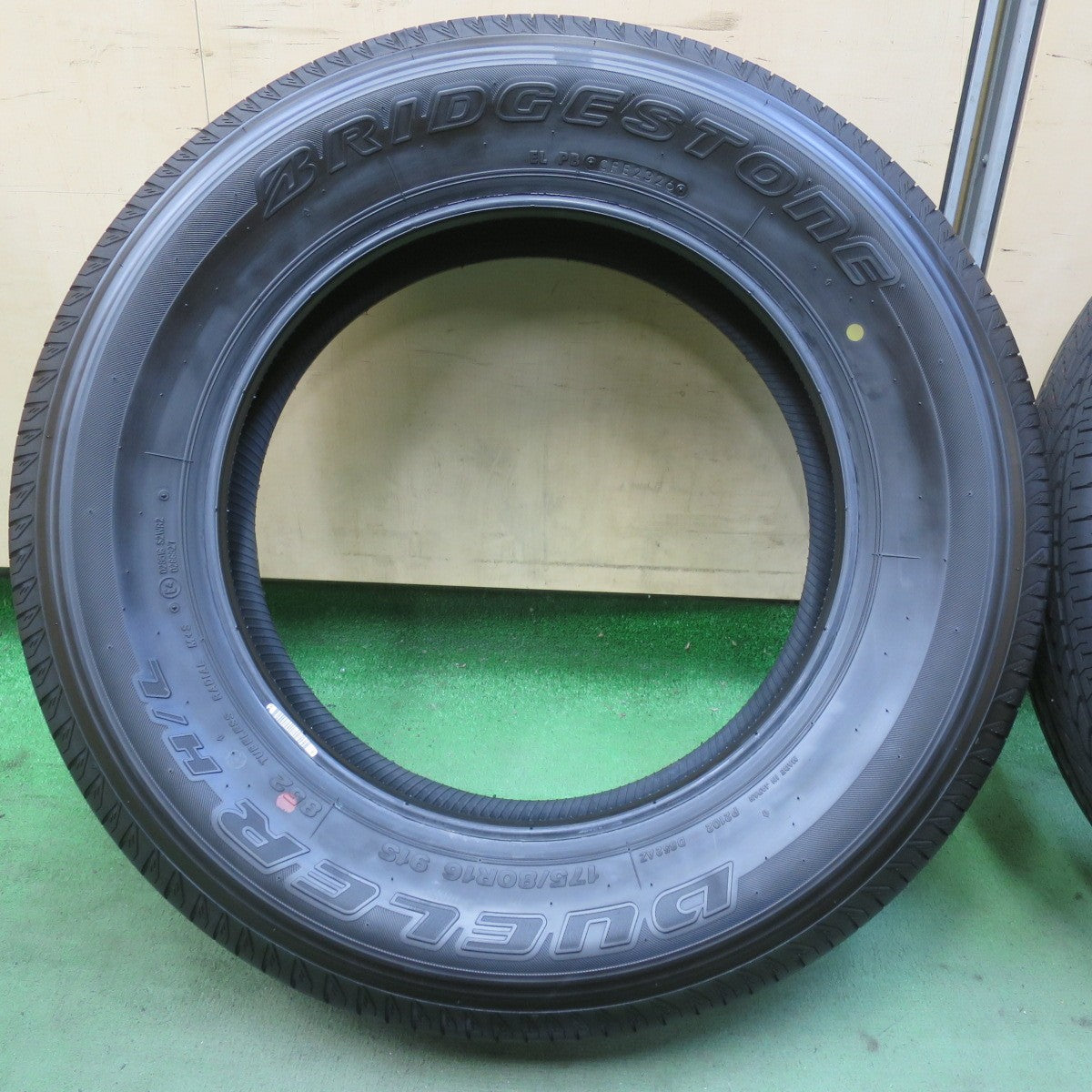 新車外し！26年◎ジムニー 等 175/80R16 ブリヂストン デューラー H/L 852 DUELER タイヤ 16インチ◎6081005イノタ