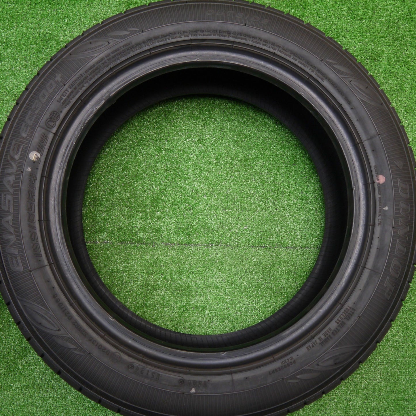 バリ溝！25年！ほぼ10分★155/65R14 ダンロップ エナセーブ EC300+ タイヤ 14インチ スペーシア N-BOX タント 等★5101406Hノタ