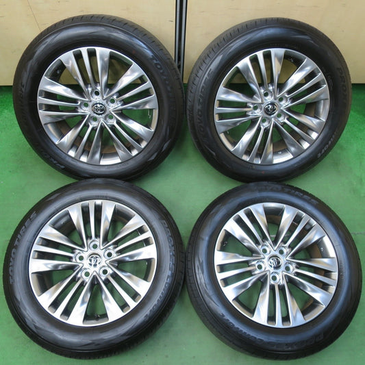 ほぼ新車外し★トヨタ 40 アルファード Zグレード 純正 225/60R18 トーヨー PROXES comfort PCD120/5H★5013110イノ