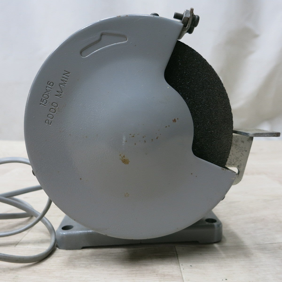 [送料無料] ◆日立工機 軽便 グラインダ 100V 50/60Hz NTG-150 両頭 グラインダー 電動 工具◆